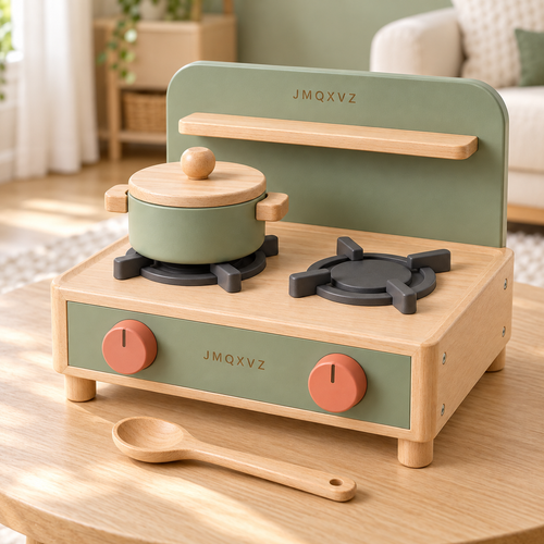 JMQXVZ Little Chef Tabletop Play Kitchen — lifestyle view